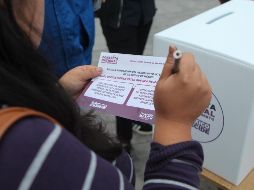 Los voluntarios tuvieron problemas con la aplicación que registra a quienes participan en la consulta. EL INFORMADOR / G. Gallo