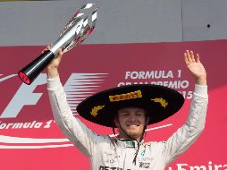 Rosberg, que fue ganador del GP realizado en 2015, dice que desea volver al país en 2019 pero como un aficionado más del automovilismo. MEXSPORT / ARCHIVO