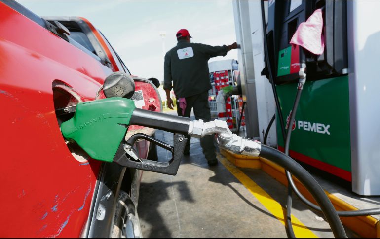 Quitar el estímulo a la gasolina “roja” significa que el subsidio de la SHCP será de 0% los siguientes siete días. EL INFORMADOR / A. García