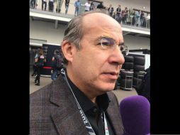 Calderón habló en el Paddock sobre los beneficios económicos que deja el evento que, durante tres días, tiene al país como protagonista. EL INFORMADOR / P. Gallardo