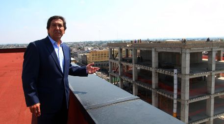 Julio Acevedo asegura que el edificio A entrará en funciones a partir de noviembre. ARCHIVO / EL INFORMADOR
