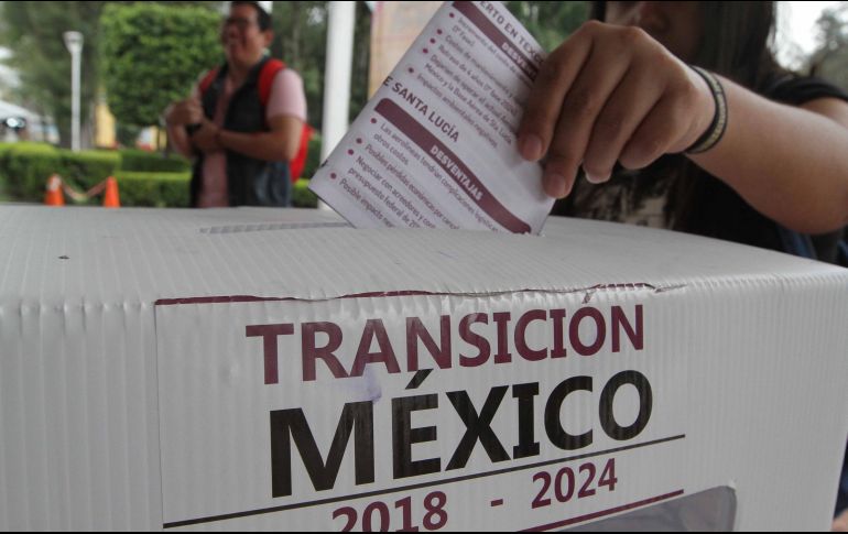 El reporte dado a conocer por el equipo de transición, se muestra que la Ciudad de México y el Estado de México son las entidades que más participación han registrado. NTX / G. Durán