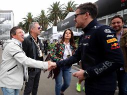 El entrenador del América, Miguel Herrera, asiste al Gran Premio de México en el Autódromo Hermanos Rodríguez. SUN / J. Serratos