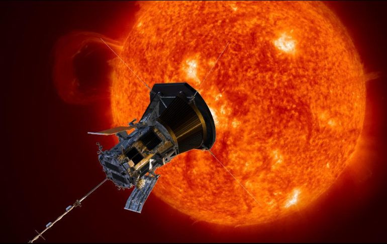 La Sonda Parker continuará acercándose al sol mientras vuele alrededor de la corona. TWITTER / @NASA