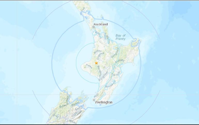 Nueva Zelanda se asienta en la falla entre las placas tectónicas del Pacífico y Oceanía y registra unos 14 mil terremotos cada año. ESPECIAL/USGS