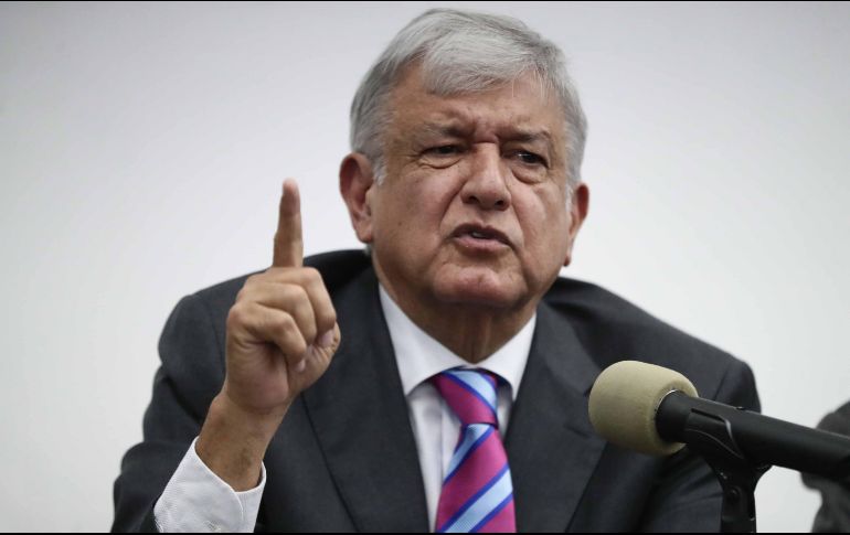 Otra persona, cuya identidad no fue publicada por el juez, intentó rendir el informe en lugar de López Obrador, pero el juzgador indicó que procesalmente sólo el presidente electo tiene la legitimidad para hacerlo. SUN / A. Leyva
