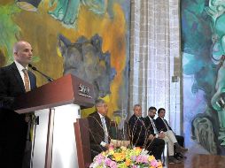 José Antonio González Anaya, secretario de Hacienda. Hasta septiembre, el balance primario de la federación fue superavitario en 108.3 mil millones de pesos superando las expectativas programadas. ESPECIAL/SHCP