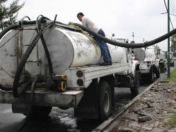 Para hacer frente al corte del suministro de agua, las 13 alcaldías que resultarán afectadas contarán con un total de mil 286 pipas para atender la demanda de los ciudadanos. NTX / ESPECIAL