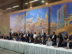 El pasado 2 de octubre se presentó una primera parte de los integrantes del gabinete de Alfaro. EL INFORMADOR / R. Rivas