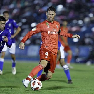 El Real Madrid golea al Melilla en debut de Solari