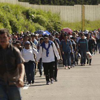 Si entran en paz, que entren: Segob sobre caravana de migrantes
