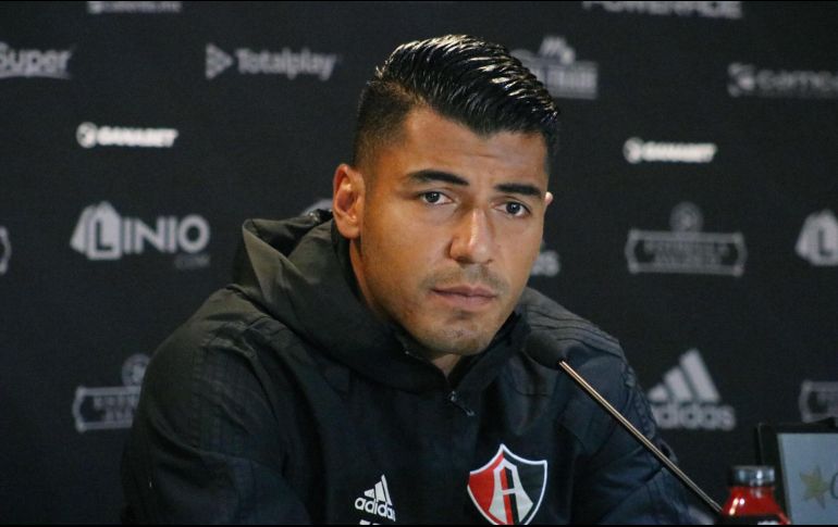 Duque sabe que por más goles que anote en los tres últimos partidos, quedarse no depende de él. TWITTER / @atlasfc