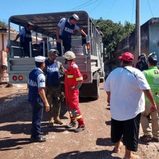 La Semar mantiene apoyo a damnificados en Nayarit y Sinaloa