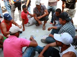 Los migrantes decidieron quedarse por segundo día en Juchitán. NTX / F. Estrada