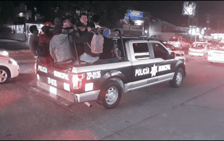 Las patrullas cubren especialmente por Periférico, Circunvalación, Federalismo y Lázaro Cárdenas. TWITTER / @PoliciaZapopan