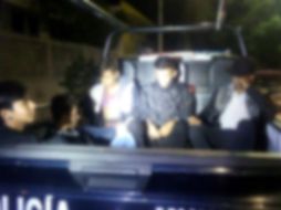 Los asegurados, en su mayoría menores de edad, hacían disturbios en zonas como Parques de Tesistán, Tabachines, La Martinica y Paraísos del Colli. ESPECIAL/Policía de Zapopan