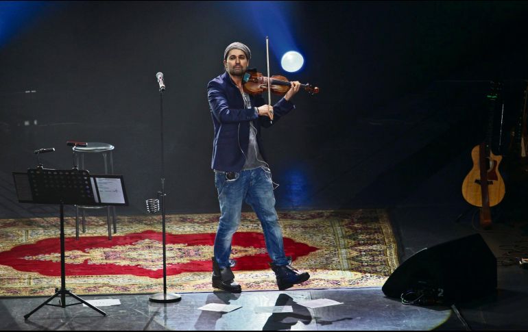 El violinista promete un show espectacular este 4 de noviembre en el Telmex. NOTIMEX