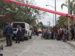 La Fiscalía General del Estado acudió al sitio para trabajar en las diligencias pertinentes. EL INFORMADOR/ARCHIVO