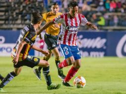 Los Leones sacaron un punto de San Luis y se complican sus aspiraciones. ESPECIAL