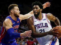 Embiid efectivizó 10 de 18 encestes de campo y 18 de 23 tiros libres. AP/L. Kesterson