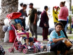 En la ciudad de Puebla, las autoridades esperaban durante el día la llegada de unas cuatro mil 500 personas. EFE / H. Ríos