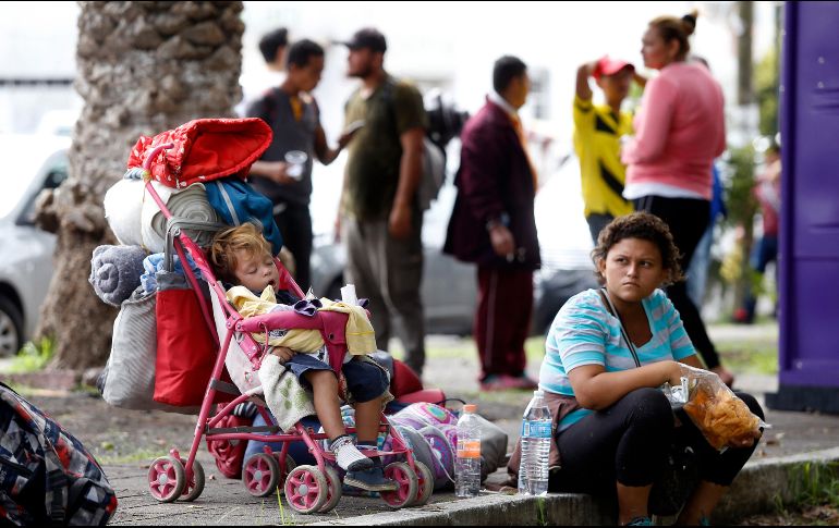 En la ciudad de Puebla, las autoridades esperaban durante el día la llegada de unas cuatro mil 500 personas. EFE / H. Ríos