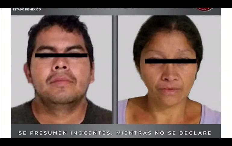 La Fiscalía mexiquense los acusó de ser los probables responsables de la desaparición de Nancy Naomí, de 28 años de edad y de su hija. ESPECIAL
