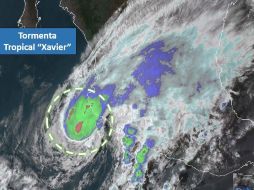 La zona de vigilancia se mantiene desde Punta San Telmo, en Michoacán, hasta Playa Perula, en Jalisco. TWITTER / @conagua_clima