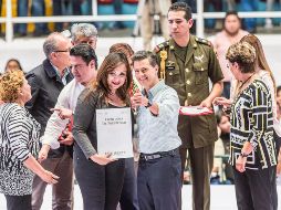 El programa Prospera se ha vuelto una plataforma efectiva de movilidad e inclusión, afirmó el presidente Peña Nieto. EL INFORMADOR/Archivo