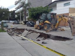 Los trabajos de reparación estarían concluidos durante el fin de semana. ESPECIAL / SIAPA