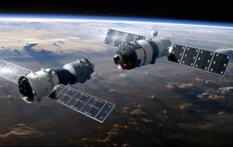 La construcción de la primera estación espacial, que se espera completar en 2022, constará de un módulo central y dos módulos experimentales. ESPECIAL / Agencia Espacial Tripulada de China