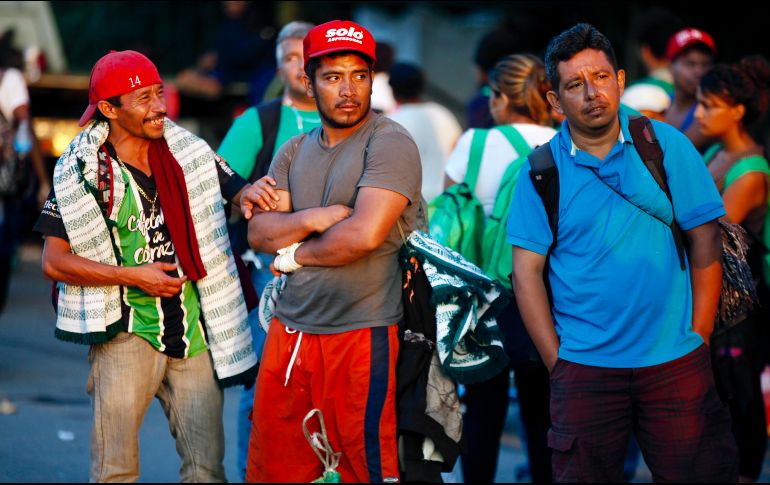 Los migrantes fueron trasladados a albergues denominados de puertas abiertas, en tanto esperan la determinación de la Comar. NTX / ARCHIVO