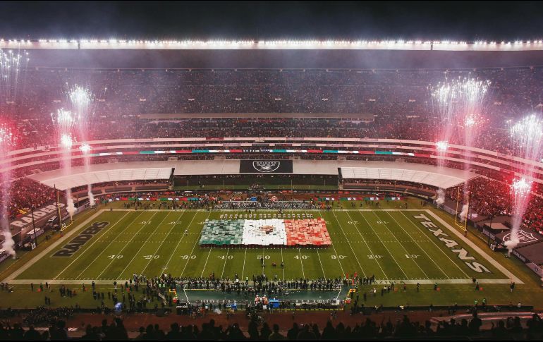 El Estadio Azteca recibirá por tercer año consecutivo un juego de NFL. AP