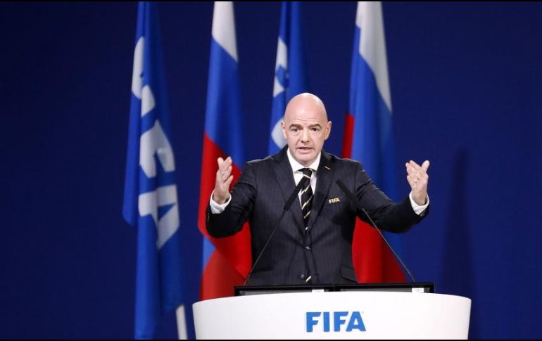 Infantino será candidato a la reelección al frente de la FIFA en junio de 2019. EFE/ARCHIVO