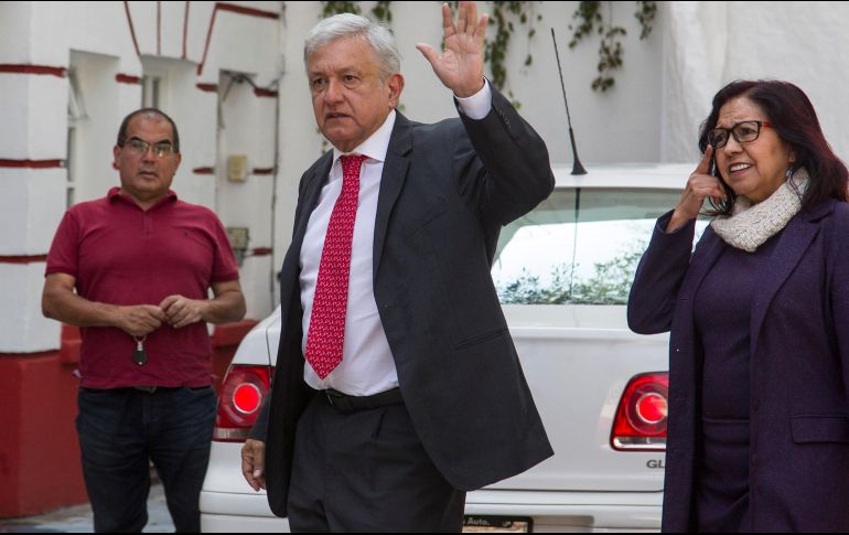 El 22 de agosto, el presidente GBS Air Enterprises llegó a la casa de transición de López Obrador con la intención de negociar la adquisición de la aeronave. NTX/J. Pazos