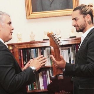 Maluma disfruta paseo presidencial