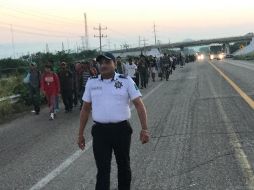 Al menos 200 personas han solicitado ser repatriadas en este último tramo del recorrido. TWITTER / @LAVINYASOCIADOS