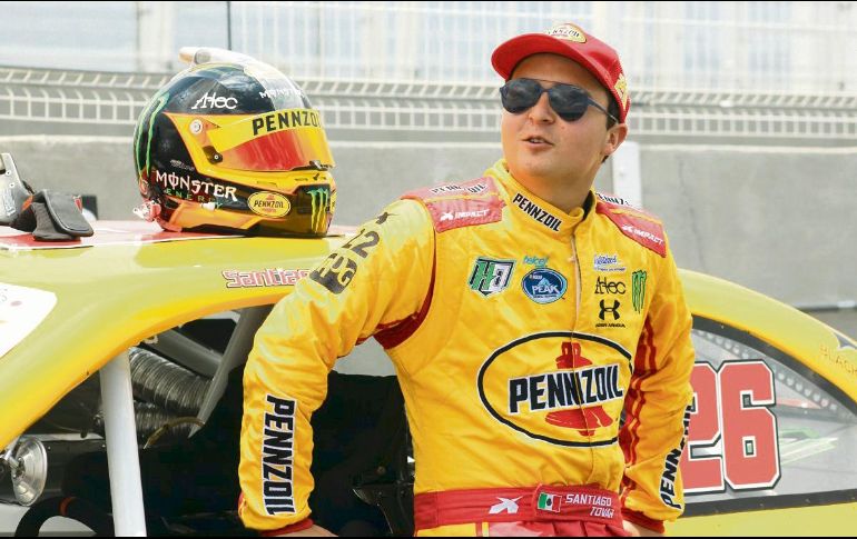 Santiago Tovar. El piloto del auto número 26 confía en tener un buen resultado el próximo domingo en Cajititlán. @santiagotvr