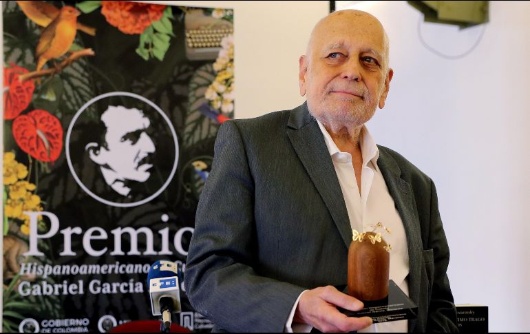 Cozarinsky afirmó, al recibir el premio, que la obra periodística de García Márquez lo cautivó antes de su obra maestra “Cien años de soledad”. EFE/L. Muñoz