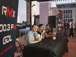 Los organizadores presentan los detalles del RMX. Gonzalo Oliveros (izquierda) habló de los pormenores del evento. EL INFORMADOR/E. Esparza