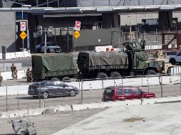 El diario destaca que aunque la movilización fue claramente un teatro político, como hicieron antes otros presidentes como Clinton, Bush y Obama, la decisión de Trump de utilizar tropas en activo y no la guardia nacional fue desproporcionada. AP / J. Gibbins