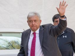 Tras reunirse con su gabinete de seguridad, López Obrador ofreció una conferencia de prensa. NTX / J. Fabián