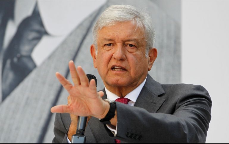 El plan de seguridad permitirá enfrentar la crisis de inseguridad y violencia que se padece en el país, aseguró López Obrador. EFE / M. Guzmán