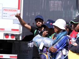 Los organismos sostuvieron una reunión el jueves con una delegación de migrantes en la que les explicaron que no podían darles el apoyo requerido. NTX / F. García