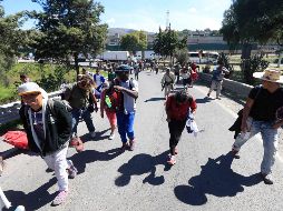 Se prevé que este sábado lleguen más viajeros, tanto al Centro Cultural y de Congresos de San Juan del Río como al albergue instalado en Palmillas. SUN/I. Olivares