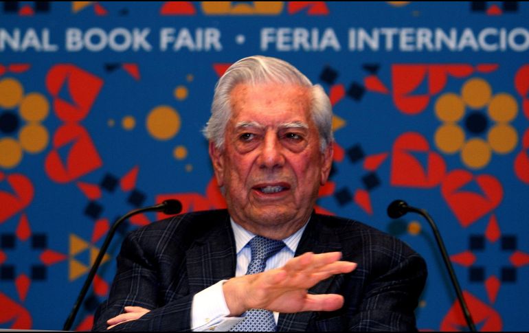 A pesar de la alta corrupción, Vargas Llosa consideró que Perú no tiene derecho a ser pesimista. NTX/ARCHIVO