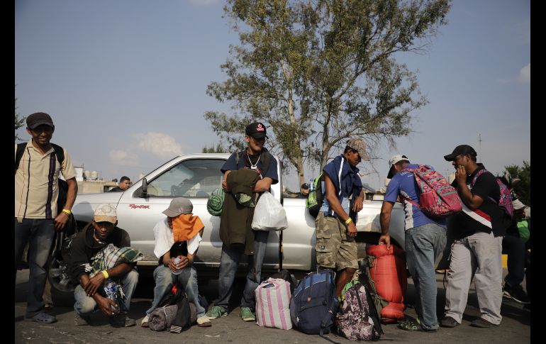 Una vez en la Perla Tapatía, los migrantes esperarán a que vuelva a consolidarse el grupo para partir juntos rumbo a la frontera norte de México. EL INFORMADOR / F. Atilano