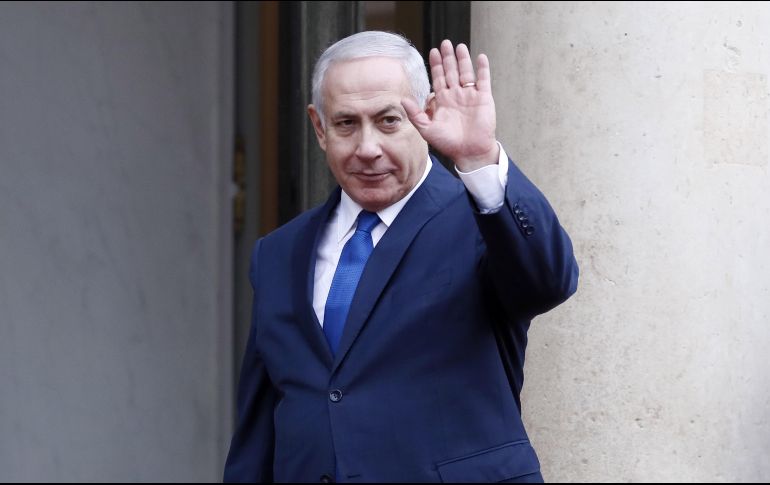 El primer ministro Benjamin Netanyahu, que se encontraba en una visita oficial a Francia, anunció que regresaría a toda prisa para enfrentar la crisis. EFE / E. Laurent