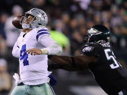 Dak Prescott tuvo 270 yardas por pase, tuvo un envío de anotación y corrió para otra. AFP