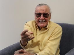 Durante su breve aparición en la Conque, Lee hizo con su mano la señal icónica de uno de los superhéroes que creó: 